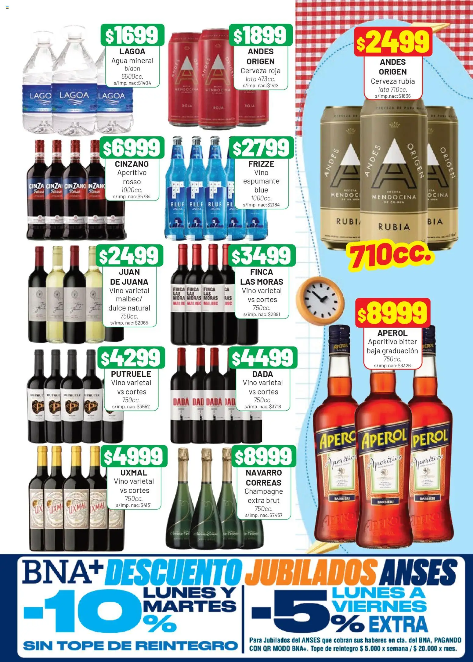 Almacor catálogo │ válido desde el 05.03.2026 | Página: 7 | Productos: Bidón, Champagne, Agua, Vino