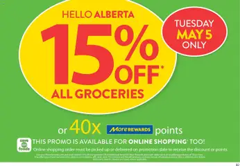 Preview of Save on foods weekly flyer / circulaire from shop Save on foods valid from 30.04.2026