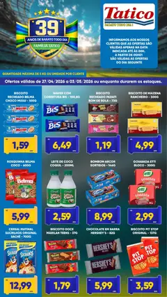 Tatico - Ofertas da semana - Pré-Visualização do folheto da loja Tatico, válido de 27.04.2026 | Página: 5