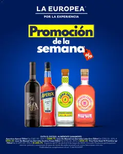 Vista previa de La Europea catálogo Promoción, nuevo folleto de la tienda, válido en México a partir del 27.04.2026