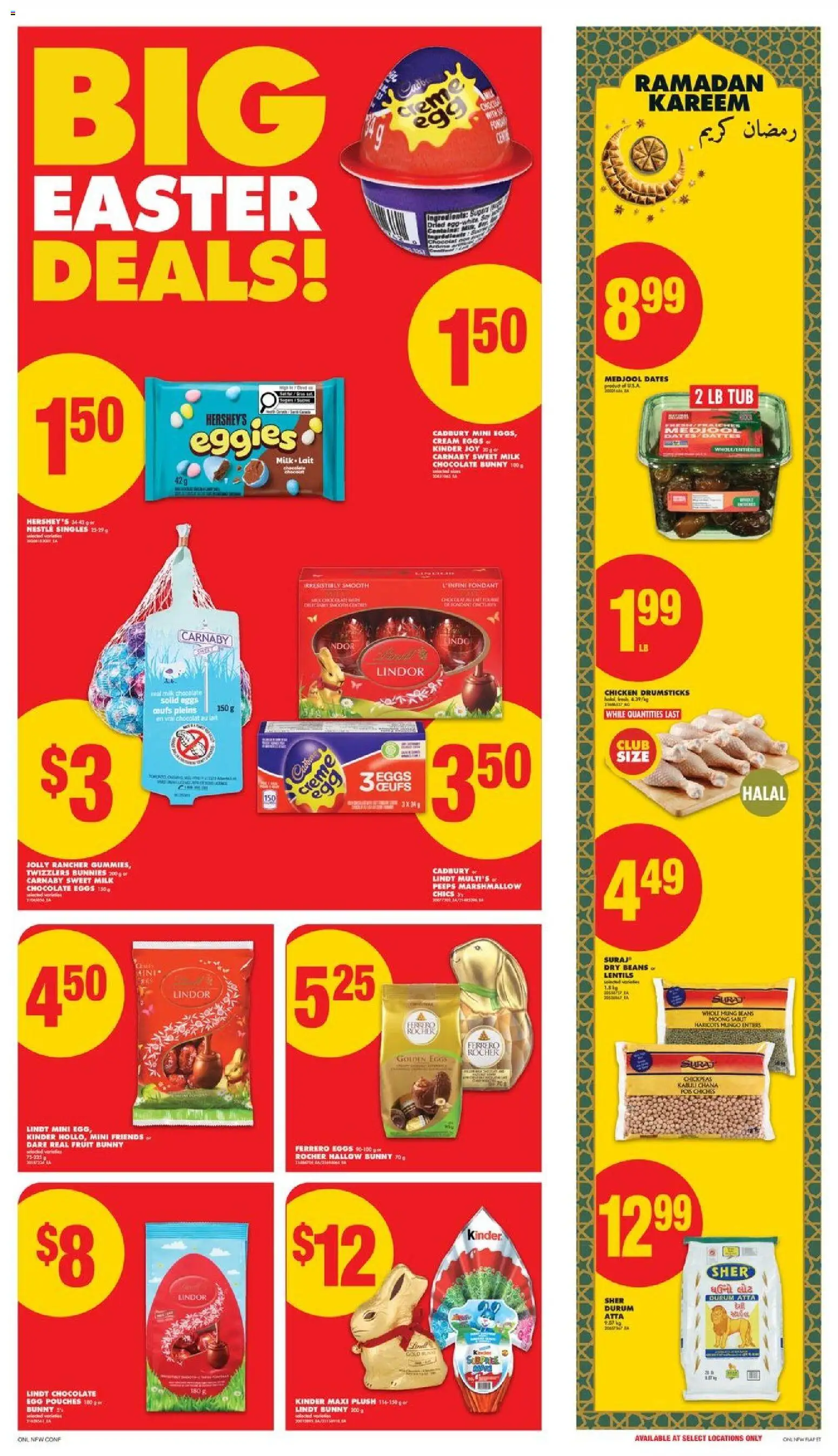 No Frills flyer valid from 05.03.2026 | Page: 13 | Products: Cream, Milk, Eggs, Chicken