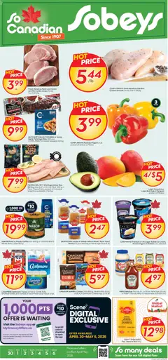 Preview of Sobeys weekly flyer / circulaire from shop Sobeys valid from 30.04.2026