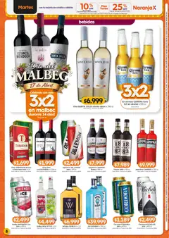 Vista previa Cordiez ofertas válido desde el 16.04.2026 | Página: 8 | Productos: Vodka, Gin, Fernet, Cerveza
