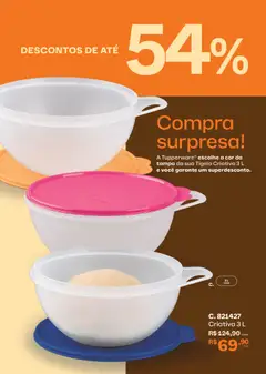 Tupperware catálogo Vitrine 04 - Pré-Visualização do folheto da loja Tupperware, válido de 01.04.2026 | Página: 83 | Produtos: Tigela