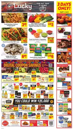 Preview of Lucky Supermarkets weekly ads valid from 29.04.2026