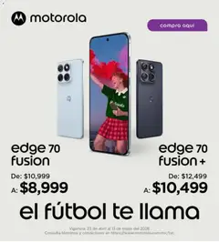 Vista previa de Motorola, nuevo folleto de la tienda, válido en México a partir del 29.04.2026