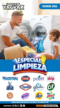 Vista previa Yaguar - Especial Limpieza General Roca válido desde el 20.04.2026