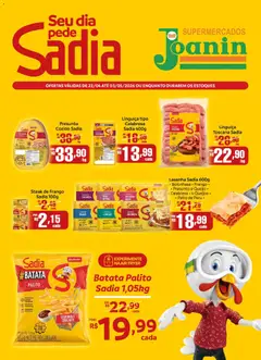 Supermercados Joanin ofertas BRF - Pré-Visualização do folheto da loja Supermercados Joanin, válido de 22.04.2026