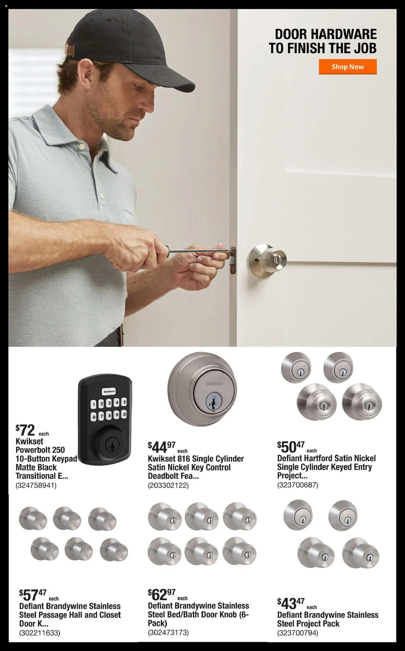 Home Depot Shop Pro Ad - NC - valid from 02.03.2026 | Page: 3 | Products: Closet