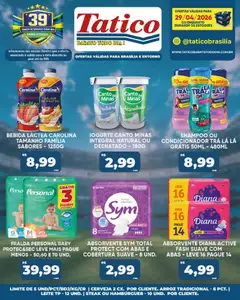 Tatico ofertas do Dia - Pré-Visualização do folheto da loja Tatico, válido de 29.04.2026 | Página: 20 | Produtos: Arroz, Salada, Fraldas, Absorvente