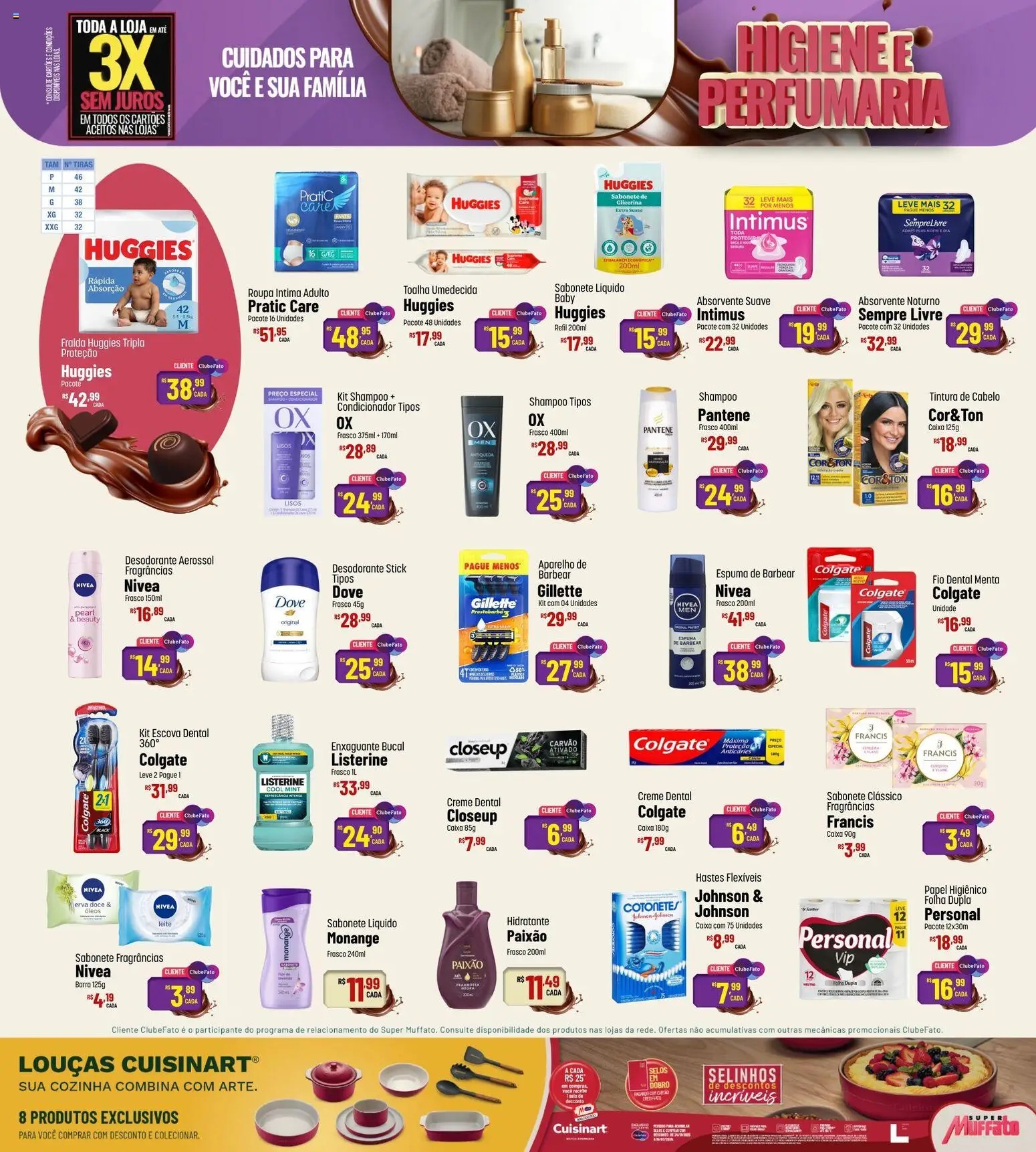 Super Muffato Folheto - válido de 05.03.2026 | Página: 17 | Produtos: Espuma de barbear, Caixa, Fio dental, Sempre Livre