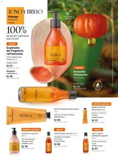 Vista previa de folleto Natura catálogo  - Ciclo 6 de la Natura válido desde 31.03.2026 | Página: 123 | Productos: Exfoliante, Jabón, Crema, Fragancia