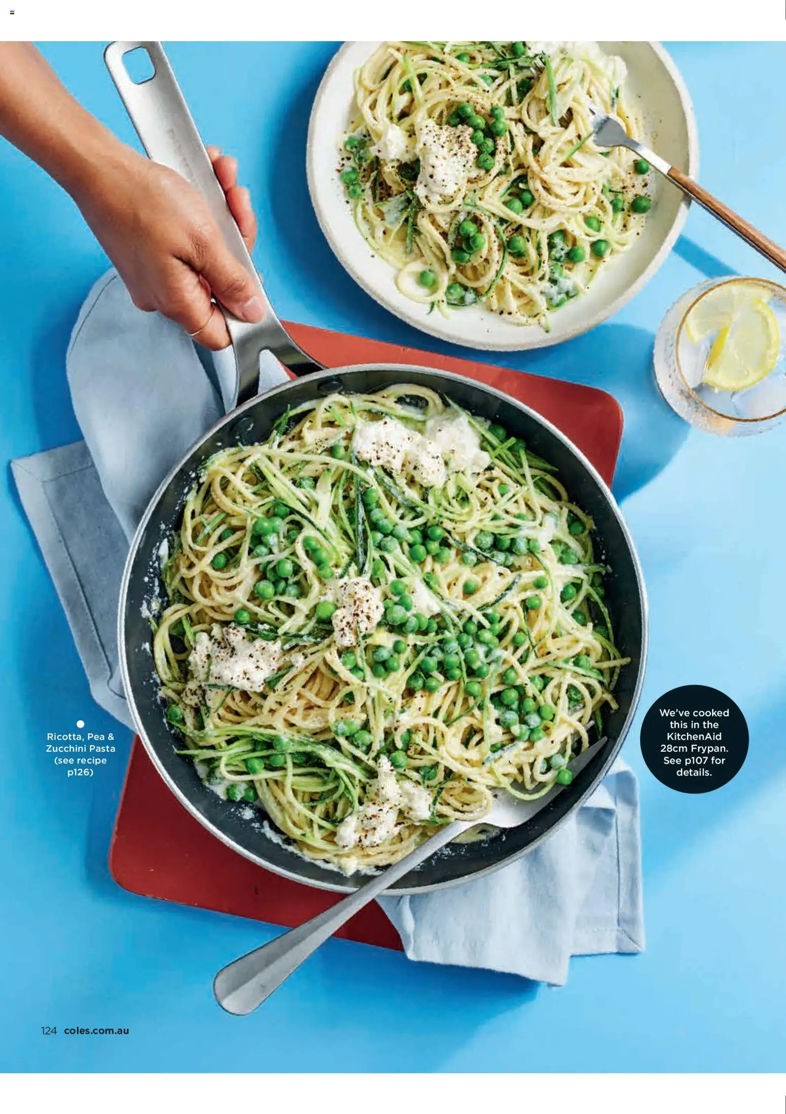 Coles catalogue - valid from 05.03.2026 | Page: 124 | Products: Pasta, Pea, Zucchini