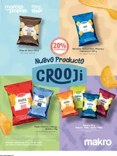 Makro catálogo -  Vista previa de la revista de la tienda Makro valido desde el 24.04.2026 | Página: 6 | Productos: Papas fritas, Limón, Yuca, Plátano