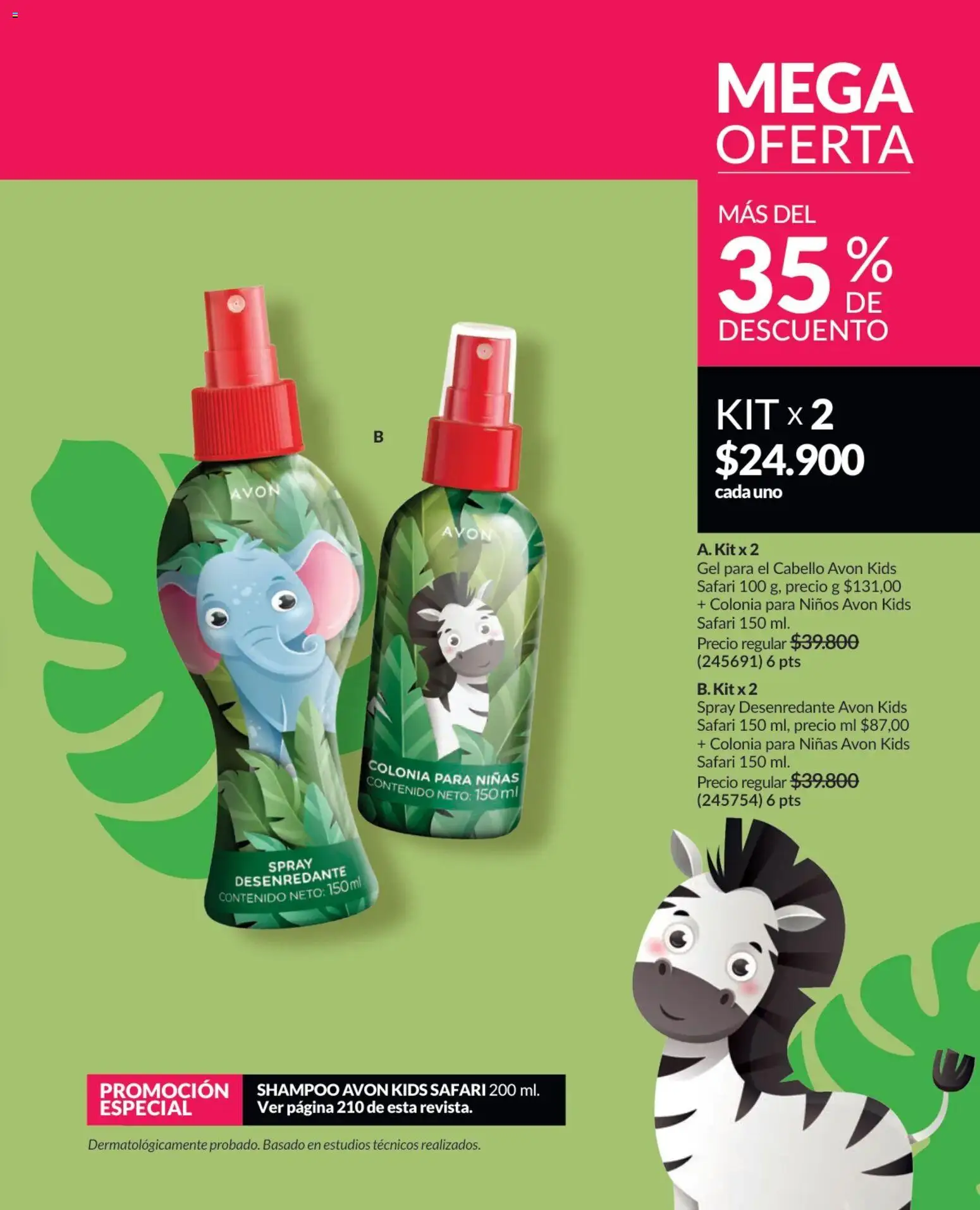 Avon revista - valida desde el 25.02.2026 | Página: 212 | Productos: Shampoo