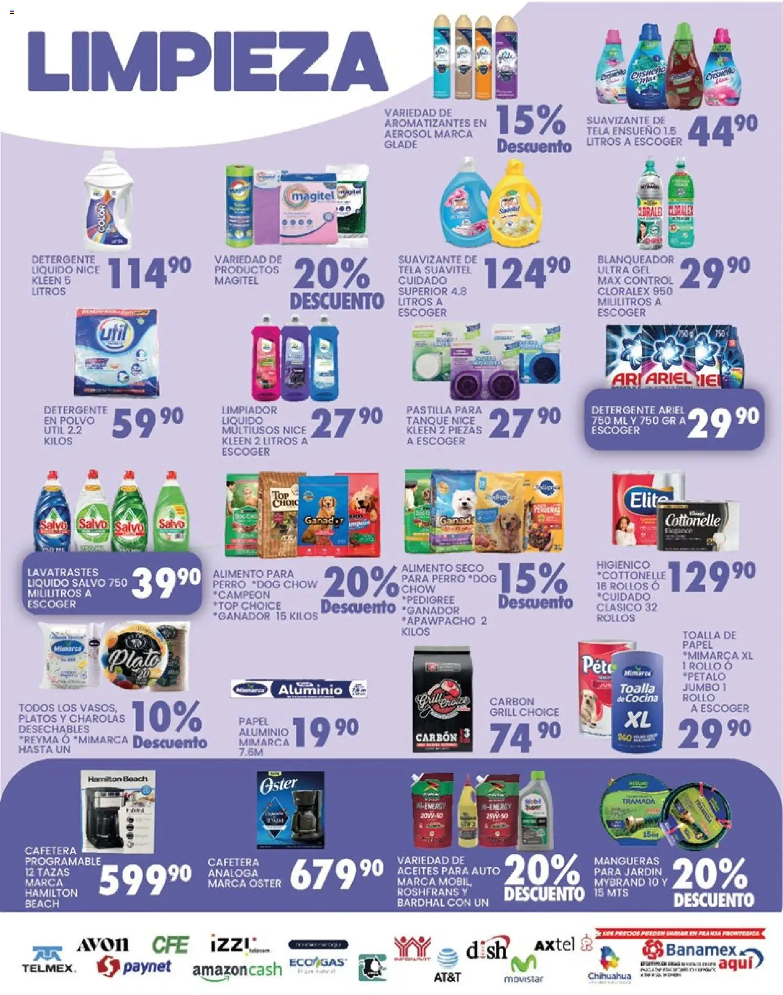 Nuevas ofertas de Alsuper válidas en toda la República Mexicana desde el 06.03.2026. ¡Encuentra las mejores ofertas en Alsuper folleto! | Página: 5 | Productos: Detergente, Toalla, Cocina, Bowl