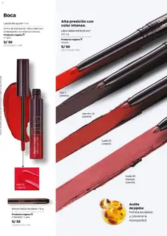 Vista previa de folleto Natura catálogo  - Ciclo 7 de la Natura válido desde 31.03.2026 | Página: 72 | Productos: Lápiz labial, Aceite