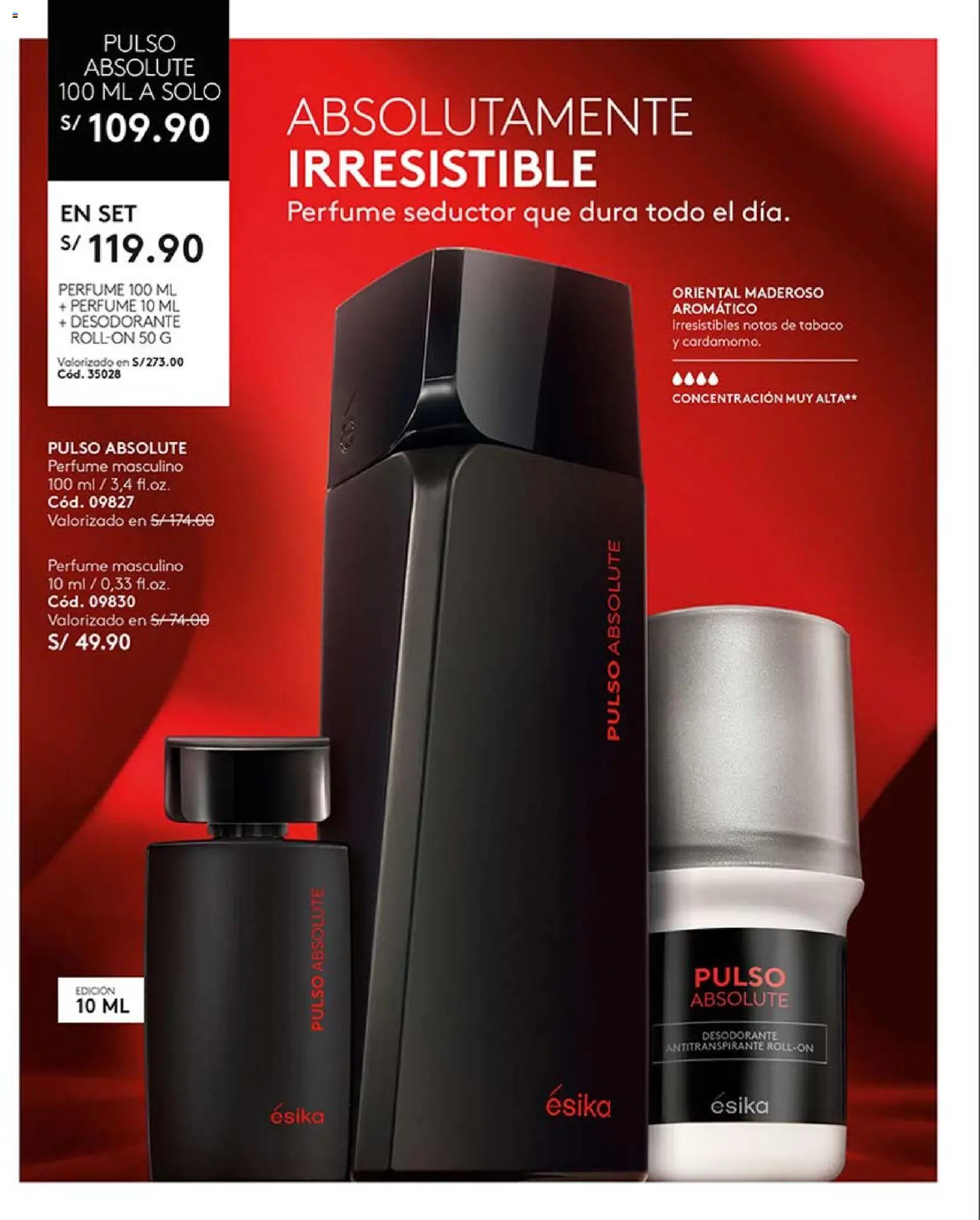 Catálogo Ésika válido desde 14.03.2026 | Página: 142 | Productos: Desodorante, Antitranspirante, Perfume