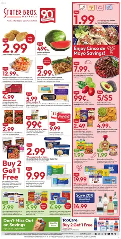 Preview of Stater Bros weekly ads valid from 29.04.2026