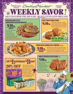 Preview of Central Market weekly ads valid from 29.04.2026