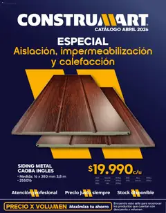 Construmart Ofertas válido desde el 31.03.2026