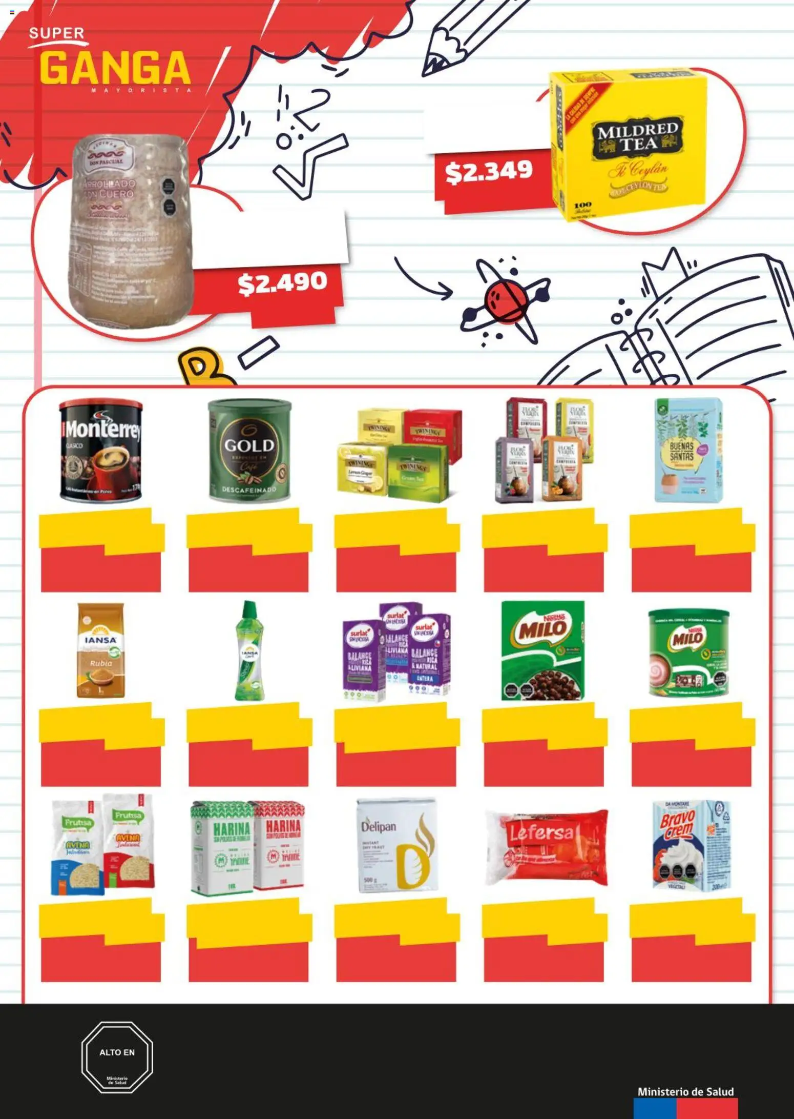 Super Ganga ofertas  │ válido desde el 12.03.2026 | Página: 4 | Productos: Avena, Harina