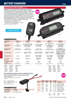 Preview of Jaycar Engineering & Scientific Catalogue 2025/2026  - valid from 09.07.2025 | Page: 336 | Products: Battery, Charger, Connector, Clips