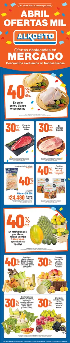 Alkosto catálogo -  Vista previa de la revista de la tienda Alkosto valido desde el 25.04.2026