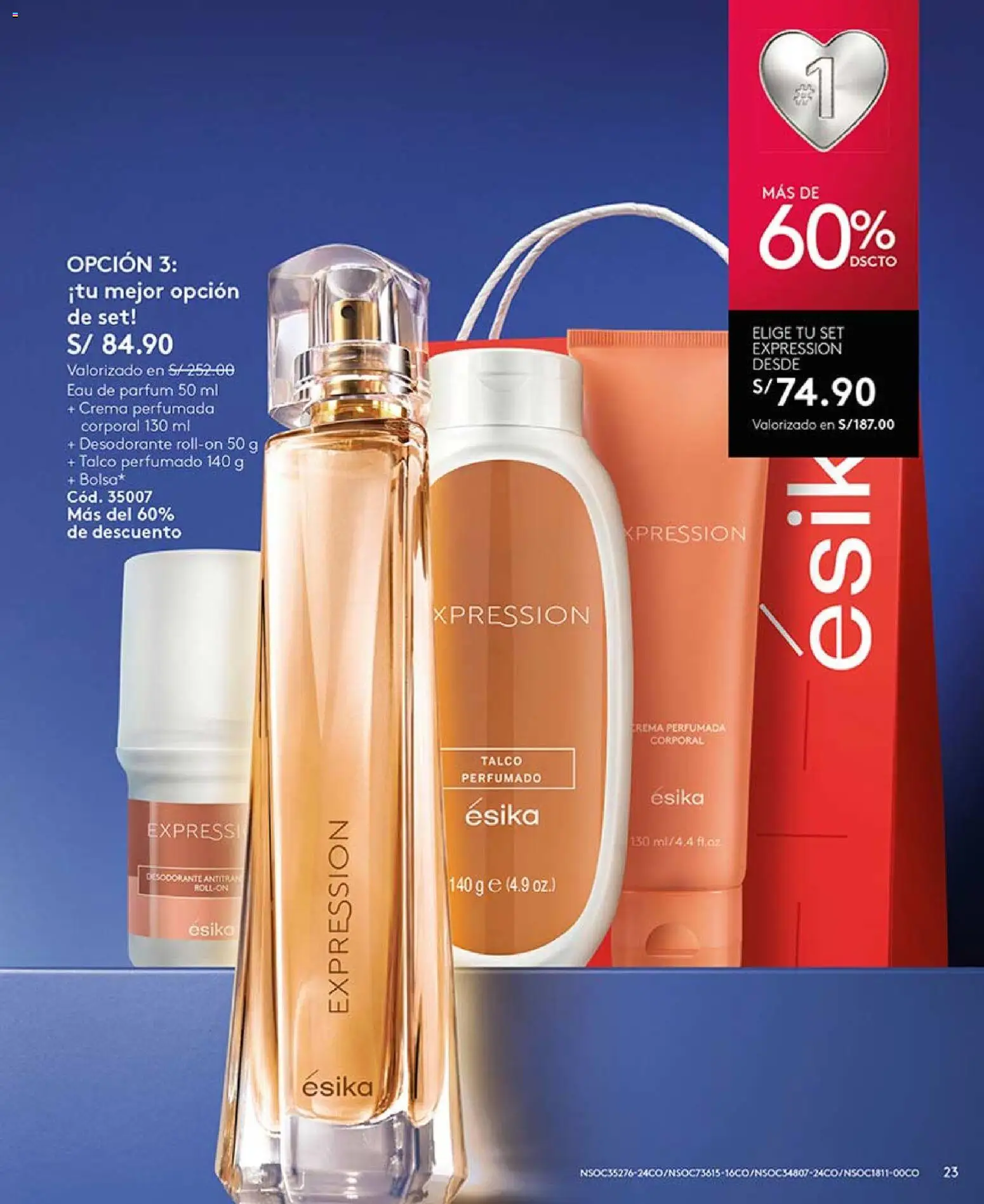 Catálogo Ésika válido desde 14.03.2026 | Página: 23 | Productos: Desodorante, Crema