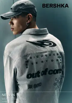 Vista previa de Bershka catálogo Men's clothing, nuevo folleto de la tienda, válido en México a partir del 01.04.2026