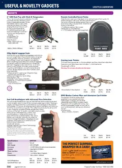 Preview of Jaycar Engineering & Scientific Catalogue 2025/2026  - valid from 09.07.2025 | Page: 580 | Products: Box, Clip, Usb, Fan