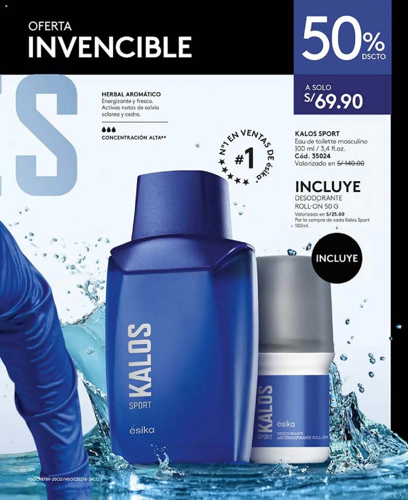 Catálogo Ésika válido desde 14.03.2026 | Página: 145 | Productos: Desodorante, Antitranspirante, EAU de Toilette