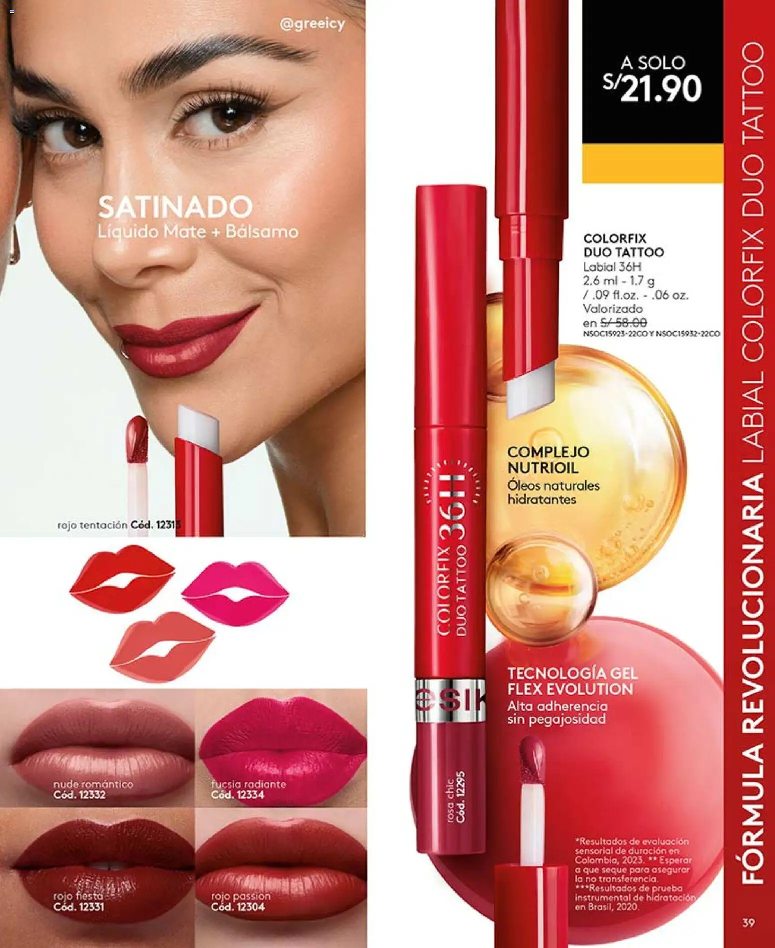 Catálogo Ésika válido desde 14.03.2026 | Página: 39