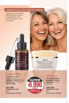 Vista previa Amodil - Campaña 8 válido desde el 08.04.2026 | Página: 31 | Productos: Serum, Agua, Crema