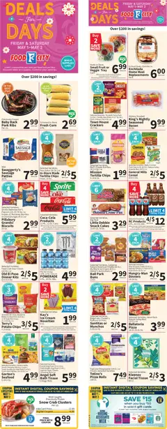 Preview of Food City weekly ads valid from 01.05.2026