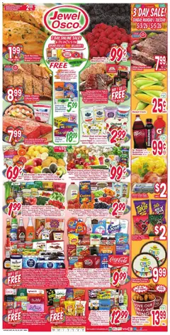 Preview of Jewel Osco weekly ads valid from 29.04.2026