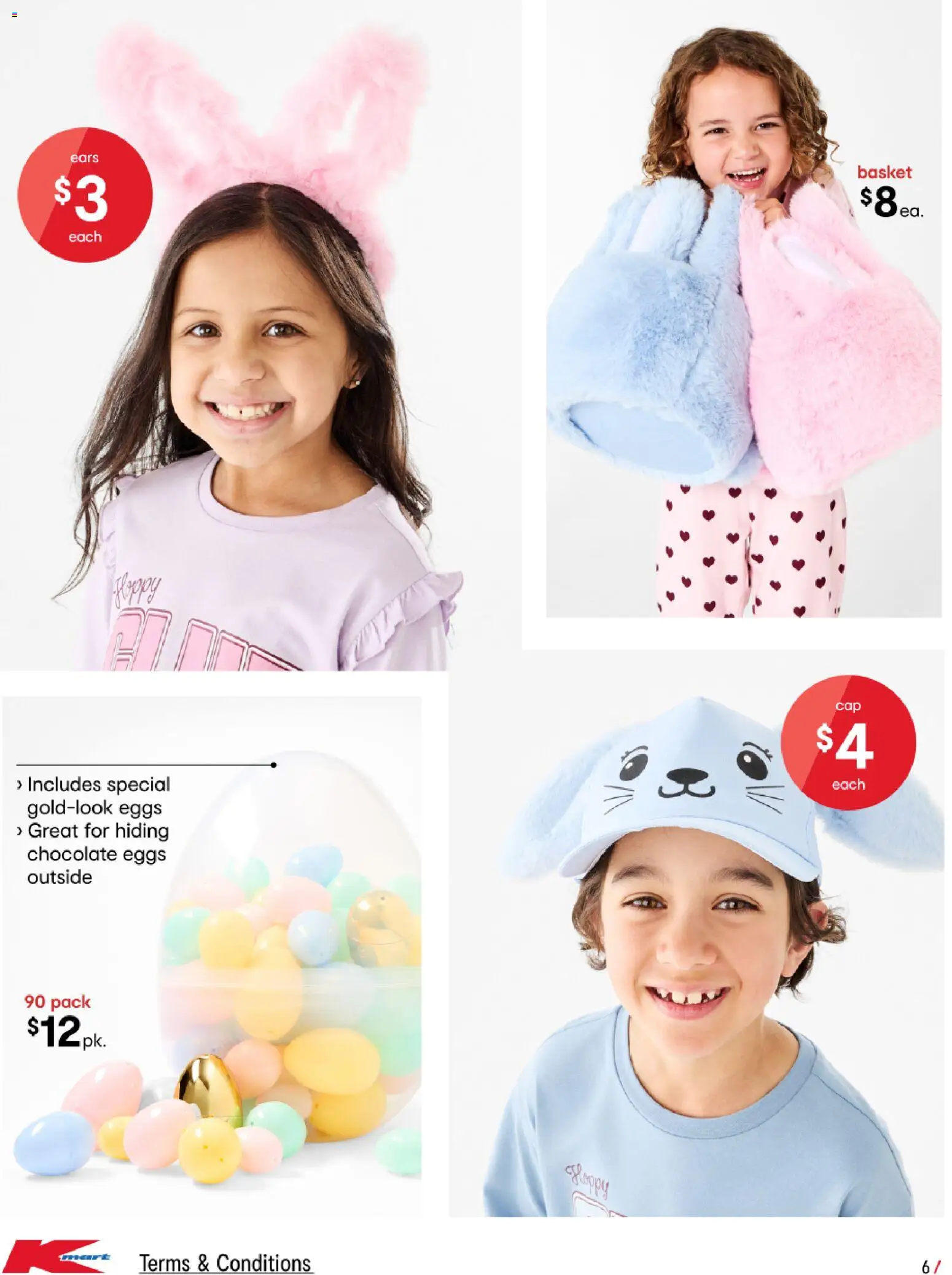 Kmart catalogue - valid from 05.03.2026 | Page: 6 | Products: Basket, Eggs, Chocolate