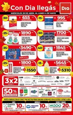 Vista previa Supermercado DIA Ofertas válido desde el 29.04.2026