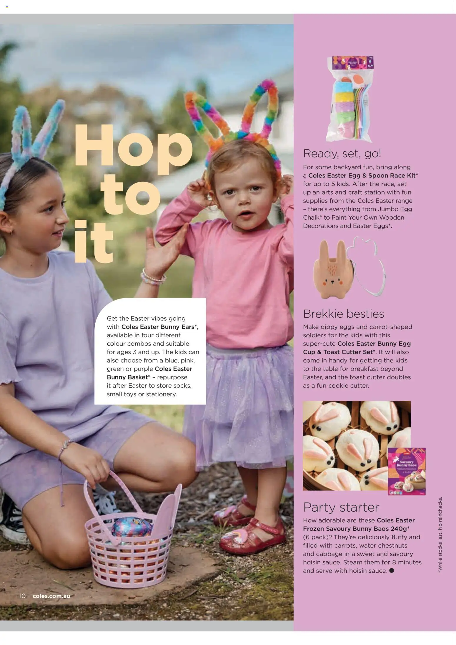 Coles catalogue - valid from 05.03.2026 | Page: 10 | Products: Eggs, Water, Cabbage, Cutter