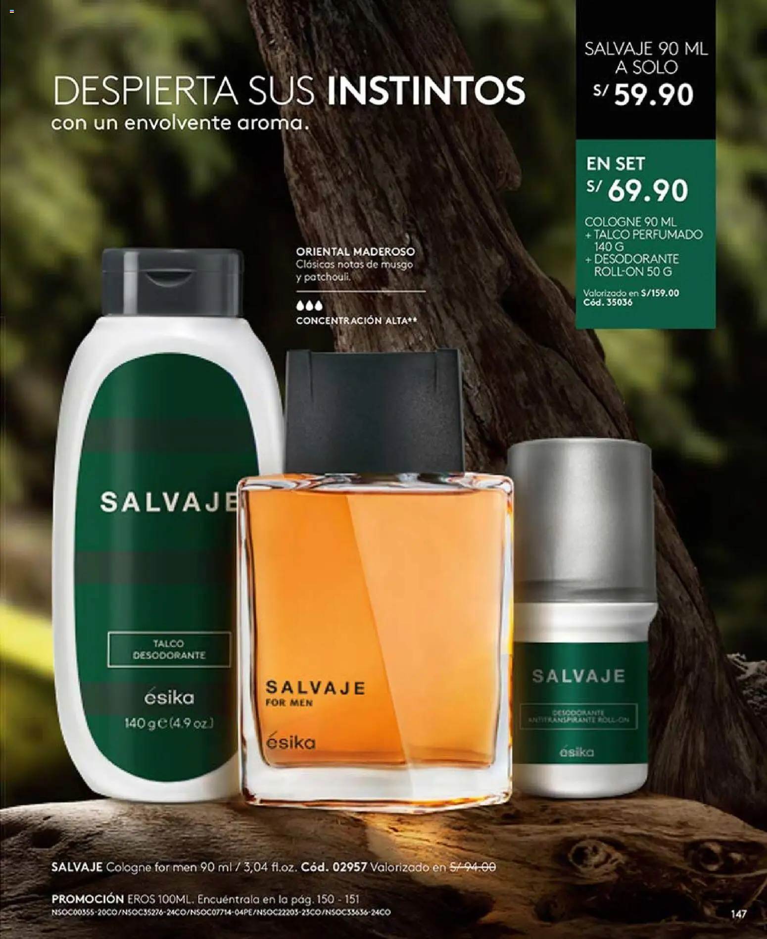 Catálogo Ésika válido desde 14.03.2026 | Página: 147 | Productos: Desodorante