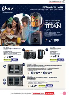 Vista previa de folleto Hiraoka catálogo de la Hiraoka válido desde 25.04.2026 | Página: 31 | Productos: Horno, Hervidor, Freidora, Licuadora