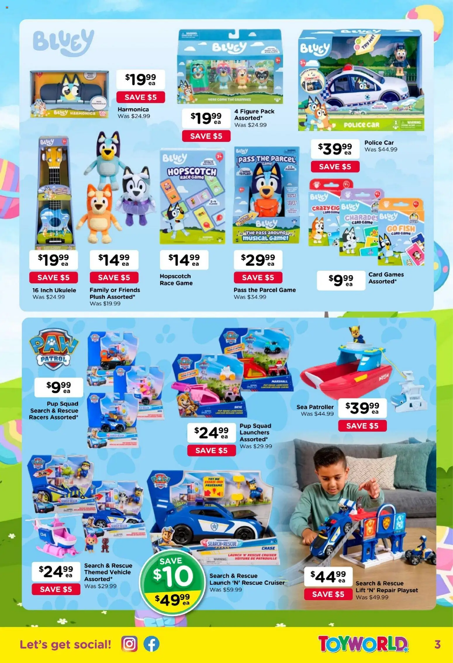 Toyworld catalogue - valid from 18.03.2026 | Page: 3 | Products: Fish, Game