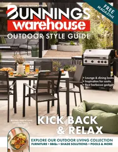 Preview of Bunnings Warehouse Outdoor Style Magazine 2025/26 - valid from 25.08.2025