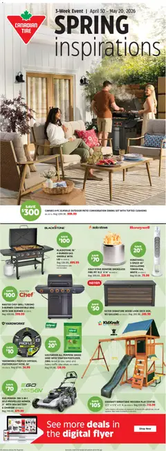 Preview of Canadian Tire - SPRING Inspirations from shop Canadian Tire valid from 30.04.2026