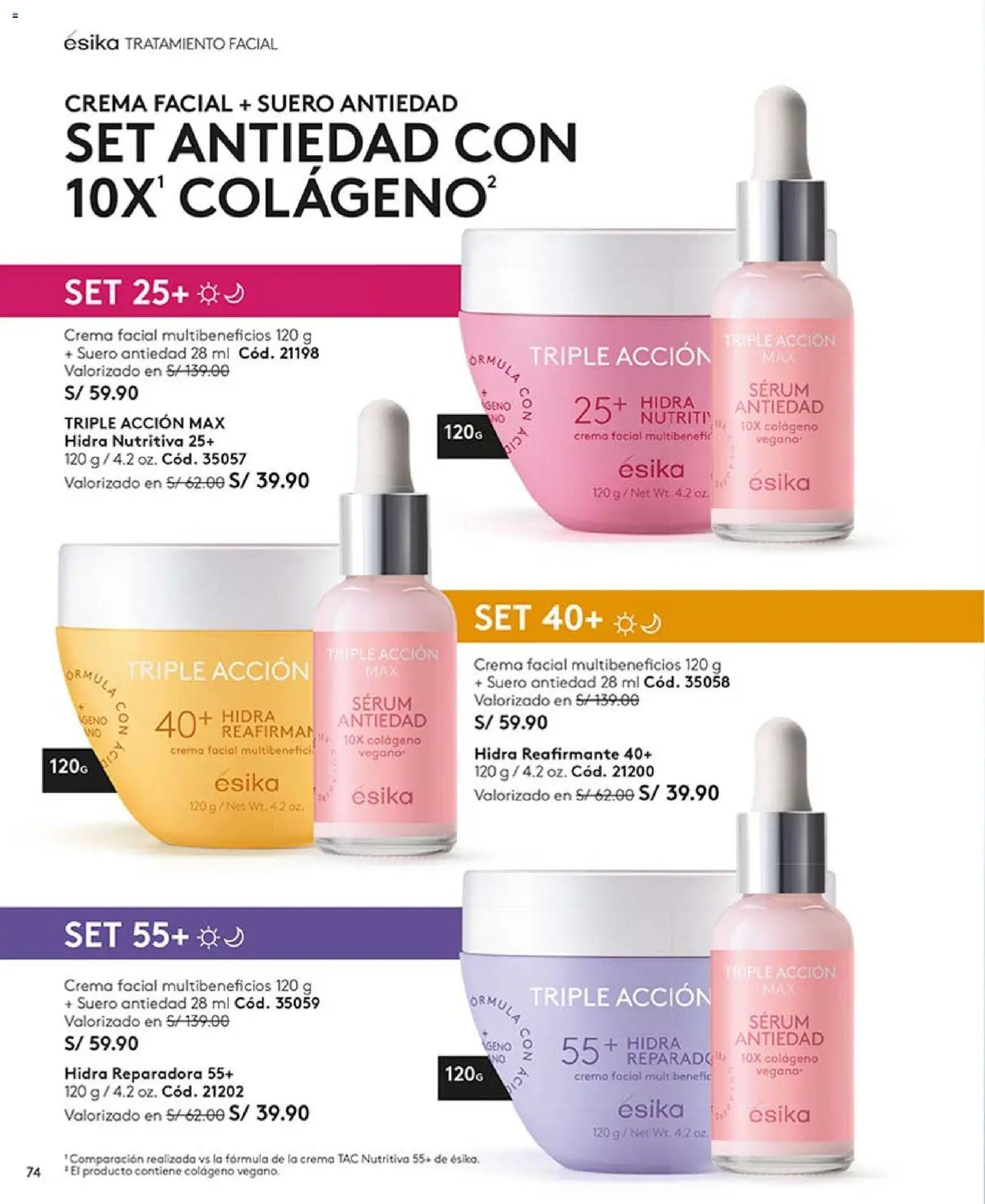 Catálogo Ésika válido desde 14.03.2026 | Página: 74 | Productos: Crema