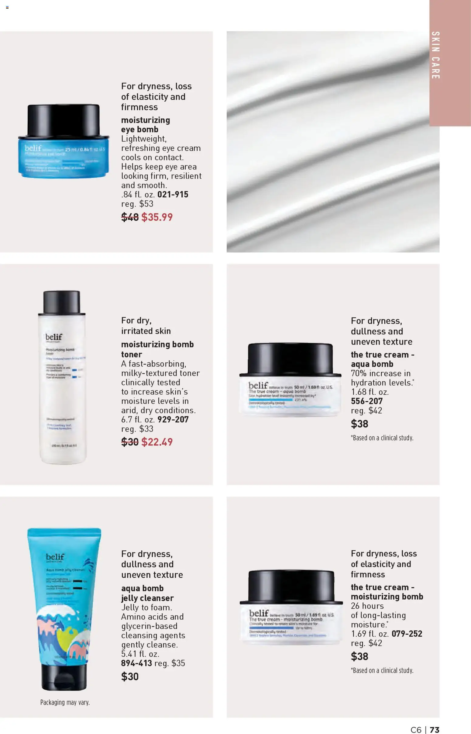 Avon Brochure - valid from 11.03.2026 | Page: 73 | Products: Eye Cream, Cream, Toner