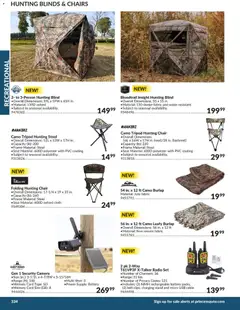 Preview of Princess Auto catalog - Recreational from shop Princess Auto valid from 21.04.2026 | Page: 23 | Products: Radio, Memory card, Chair, Battery