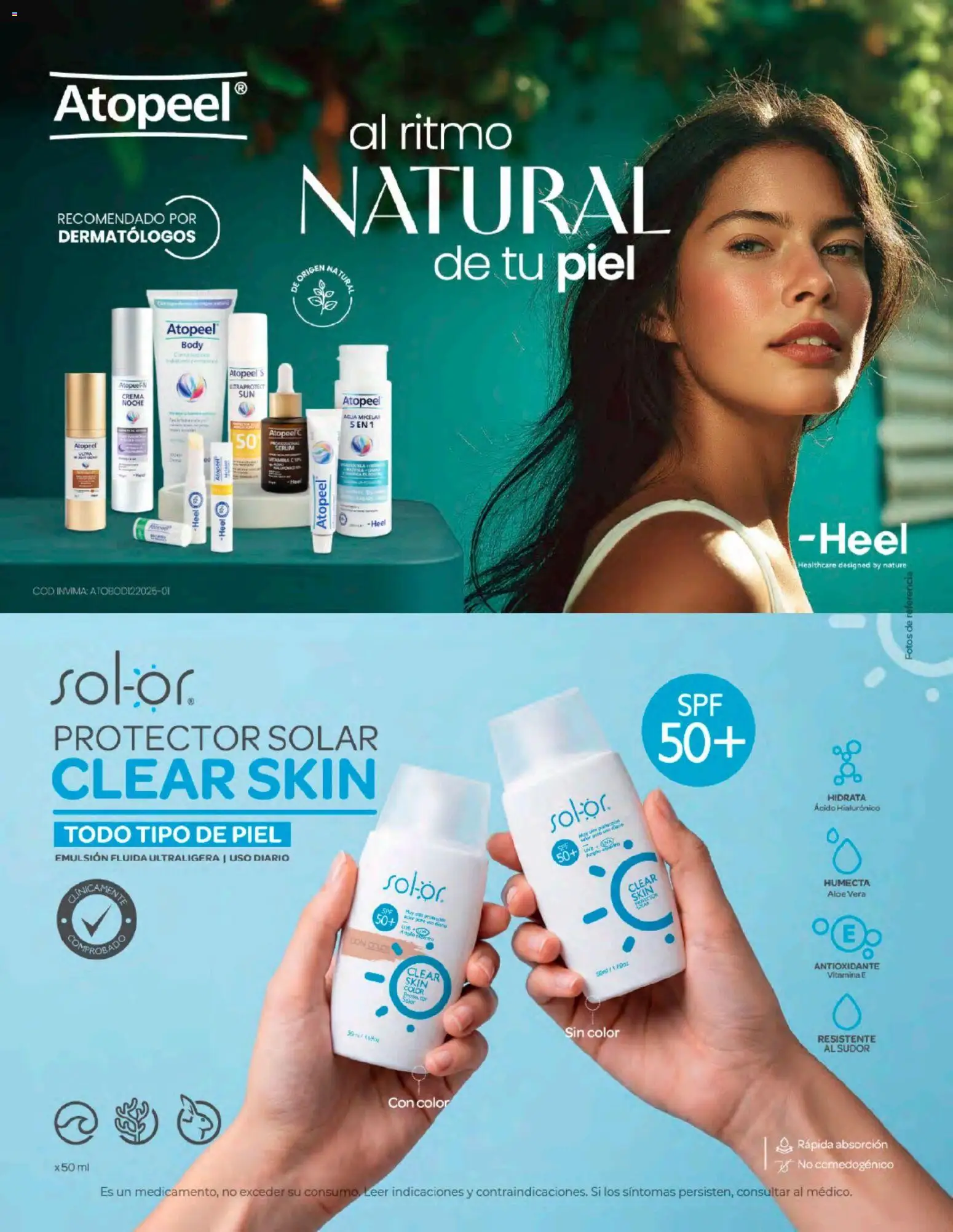 Olímpica revista - valida desde el 01.03.2026 | Página: 9 | Productos: Agua, Agua micelar, Crema, Loción tonificante
