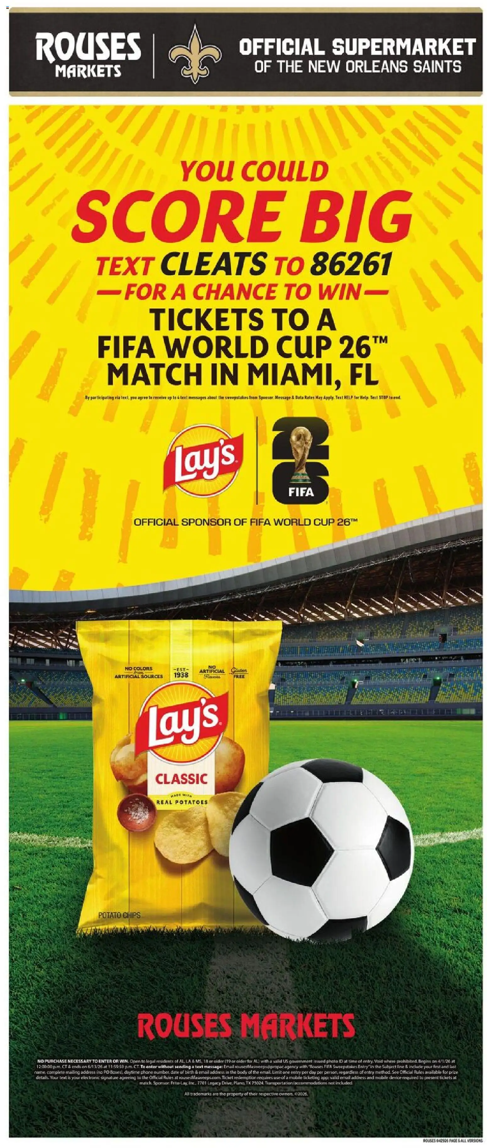 Rouses Weekly Ad - LA - valid from 29.04.2026 | Page: 8 | Products: Chips, Potatoes, Date, Phone