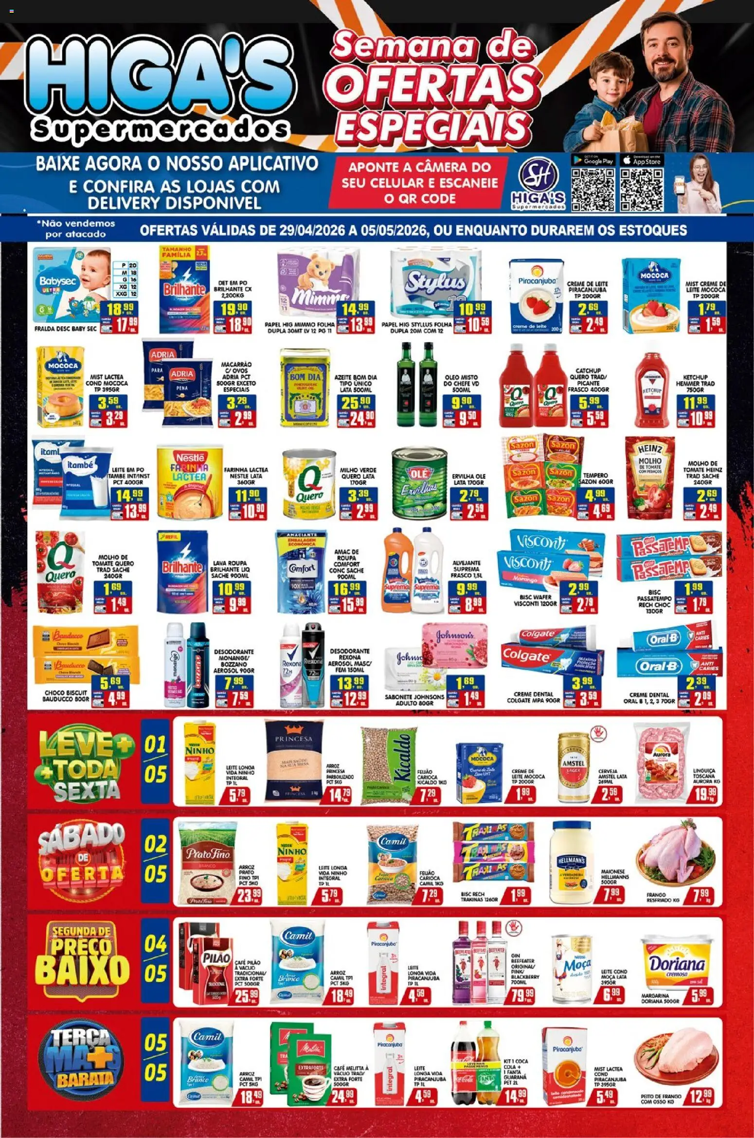 Higa's Supermercado - Ofertas da semana de 29/04/2026 ? Não perca as melhores promoções! | Brasil